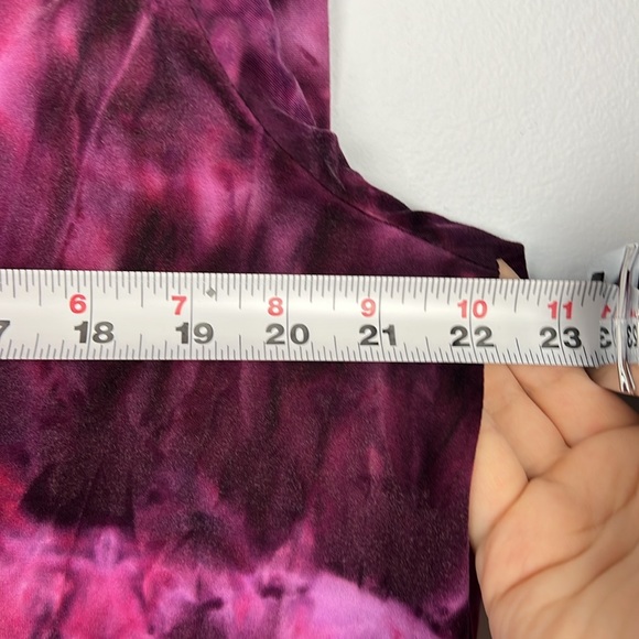 LOGO Lounge NWT women’s large purple cozy velour long sleeve tunic - Picture 7 of 9